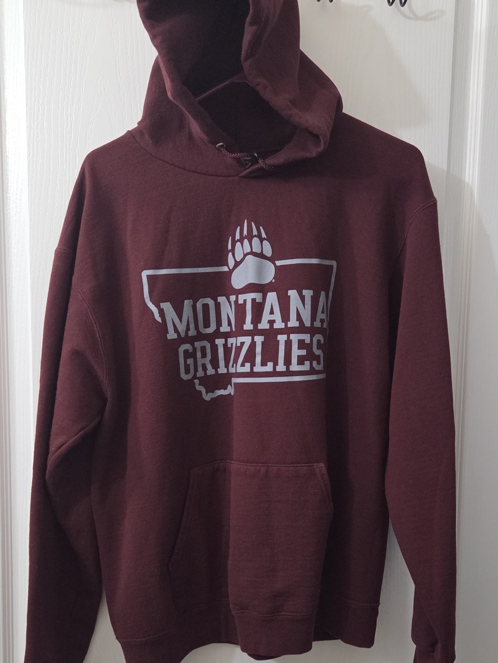 Montana Grizzlies Maroon Hooded Sweatshirt